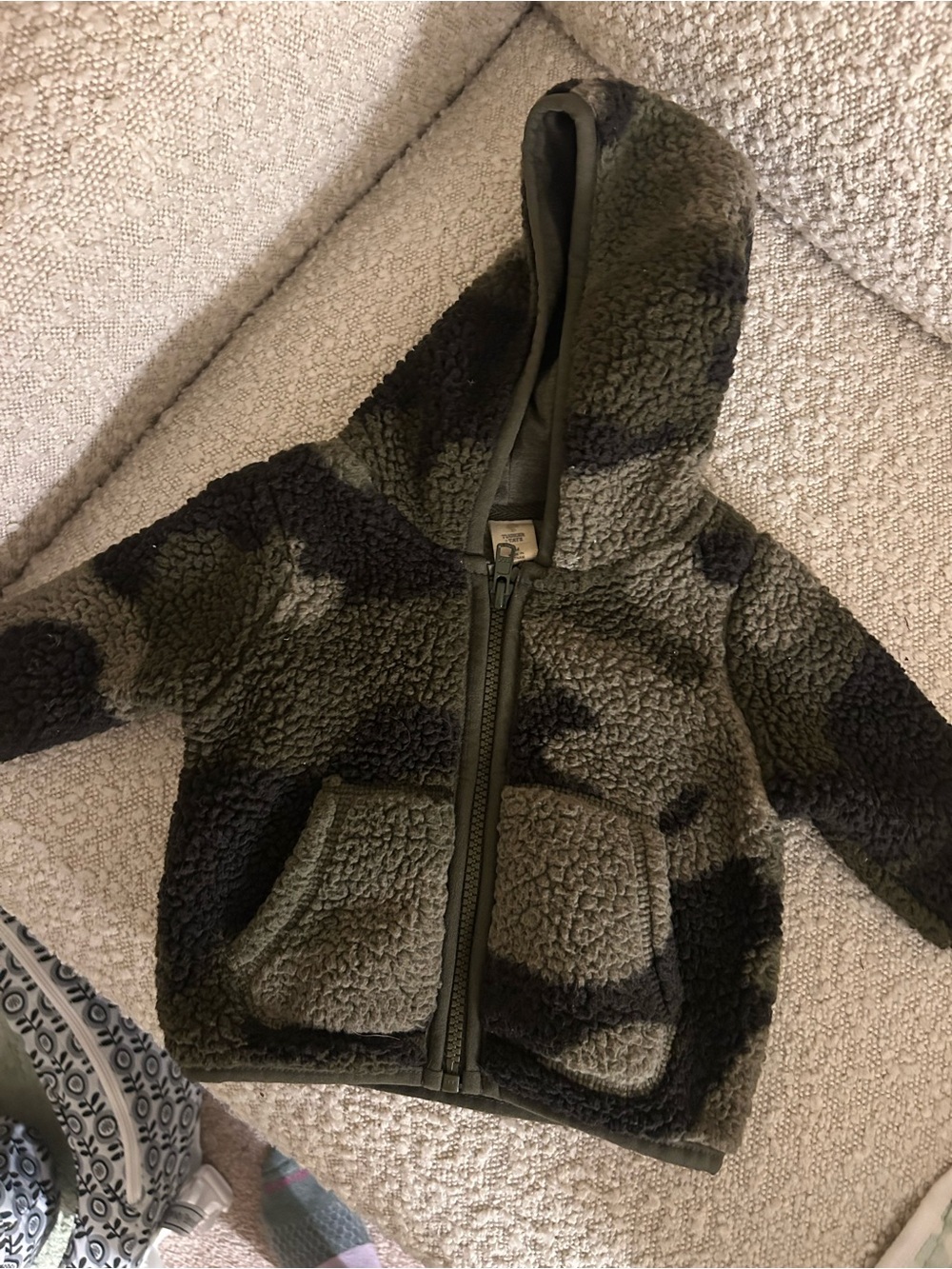 Tucker + Tate Camo Sherpa Zip